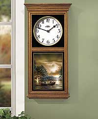 Evening Rendezvous Regulator Clock